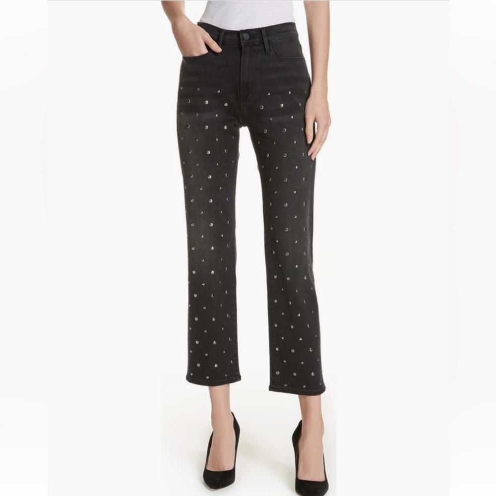 FRAME women’s Le High Stud Jeans